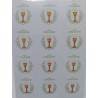 Etichette Adesive Prima Comunione Calice Centrale Forma Tonda 4 cm diametro, 72 Pezzi, Unisex
