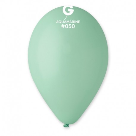 PALLONCINI TIFFANY VERDE ACQUA MARINA 12 Pollici 30 cm diam. 100 Pezzi
