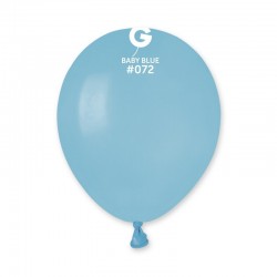 PALLONCINI AZZURRO BABY 5 Pollici 13 cm diam. 100 Pezzi