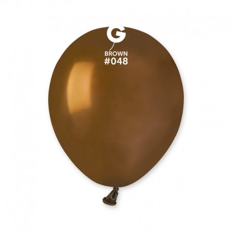 PALLONCINI MARRONE 5 Pollici 13 cm diam. 100 Pezzi