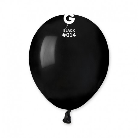 PALLONCINI NERO 5 Pollici 13 cm diam. 100 Pezzi