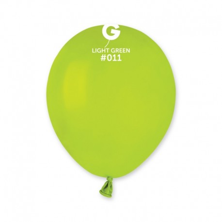 PALLONCINI VERDE LIME 5 Pollici 13 cm diam. 100 Pezzi