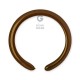 PALLONCINI MODELLABILI MARRONE CIOCCOLATO 100 pz. D4-Q260