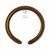 PALLONCINI MODELLABILI MARRONE CIOCCOLATO 100 pz. D4-Q260