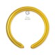 PALLONCINI MODELLABILI ORO GOLD METAL 100 pz. D4-Q260