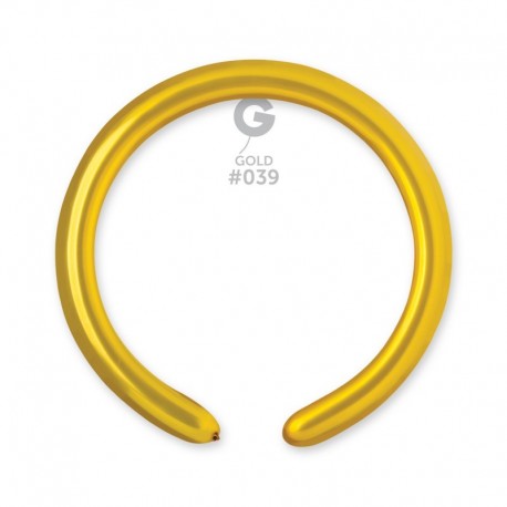 PALLONCINI MODELLABILI ORO GOLD METAL 100 pz. D4-Q260