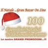 100 Cappello Cappelli Babbo Natale 100 pezzi in panno lenci STOCK