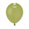 PALLONCINI VERDE OLIVA 5 Pollici 13 cm diam. 100 Pezzi