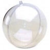 SFERA PALLINA PLEXIGLASS CON SEPARATORE 16 cm 6 Pz.