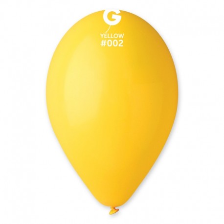 PALLONCINI GIALLO 10 Pollici 26 cm diam. 100 Pezzi