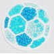 Contenitore Portaconfetti a Forma di Pallone da Calcio 32 cm diam