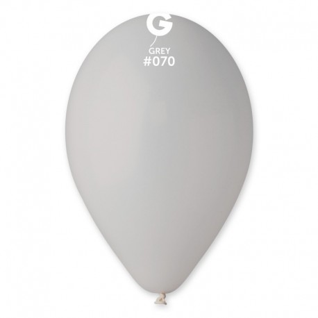 PALLONCINI GRIGIO 10 Pollici 26 cm diam. 100 Pezzi