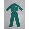 COSTUME GIOCATORE TUTA VERDE 457 Taglia 4 Anni SEI TU IL N. 457 !!!