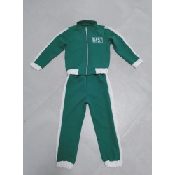 COSTUME GIOCATORE TUTA VERDE 457 Taglia 4 Anni SEI TU IL N. 457 !!!