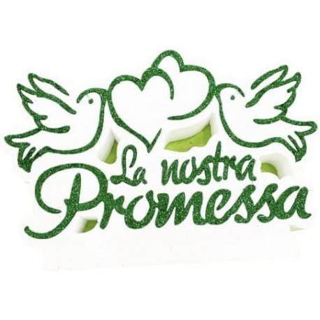 LA NOSTRA PROMESSA COLOMBE 38X27X5 CM